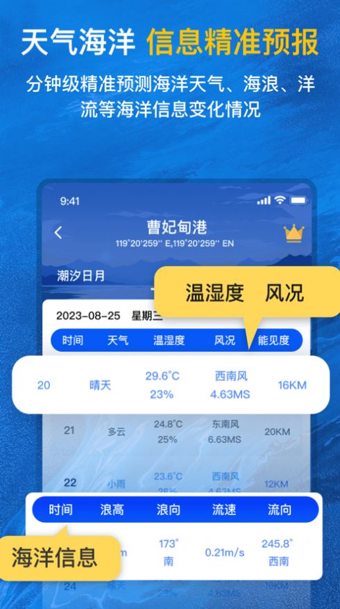 潮汐时间表2023最新版